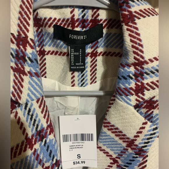 Forever 21 Cropped jacket NWT - Picture 3 of 5